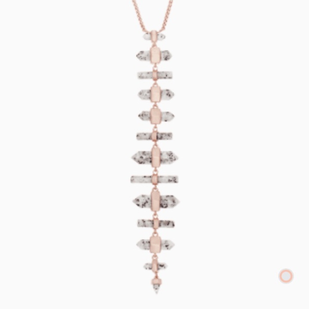 Authentic Kendra Scott Samantha Grey Granite